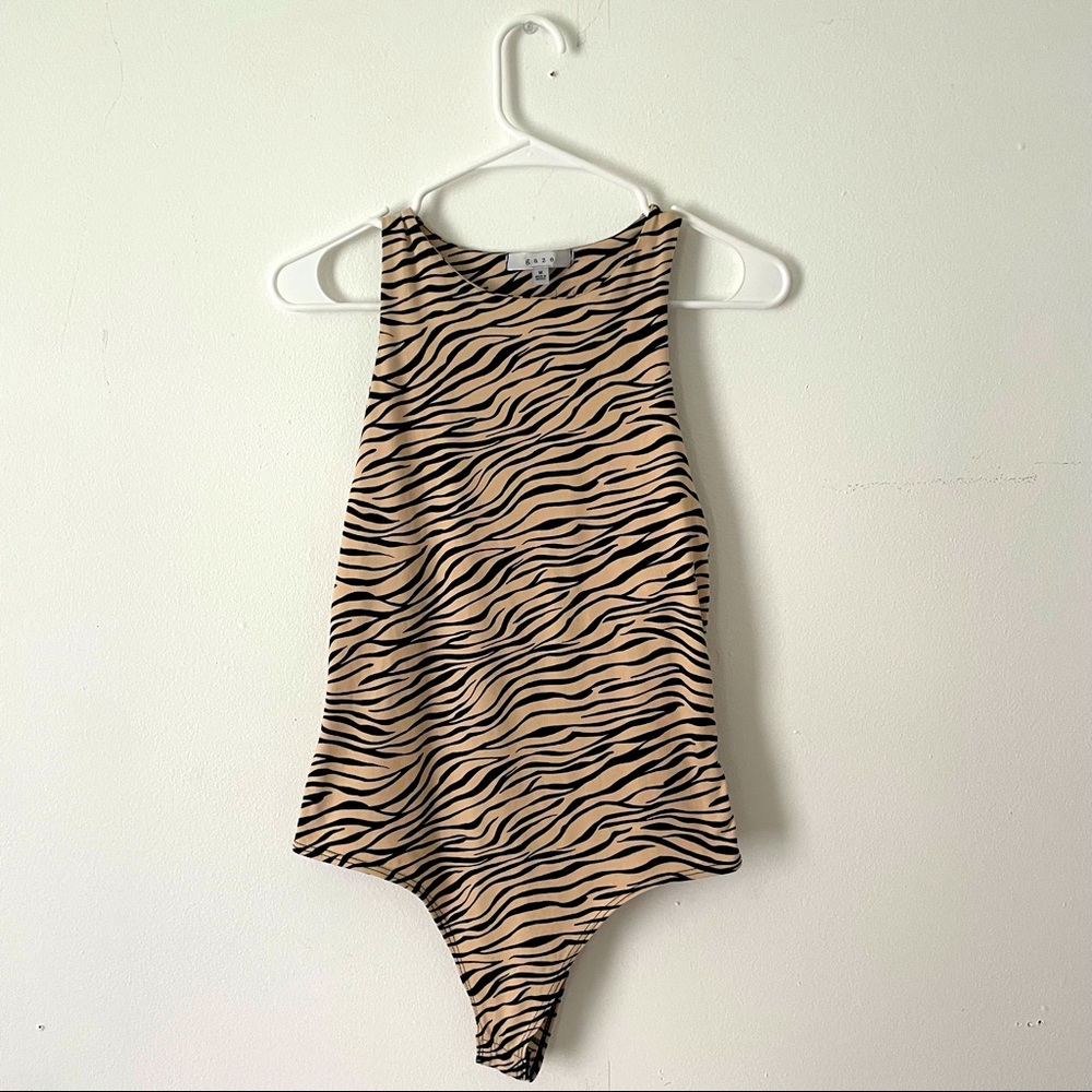 zebra print leotard 🦓